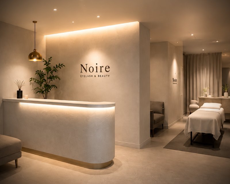 Noire Flagship Hamamatsu の受付